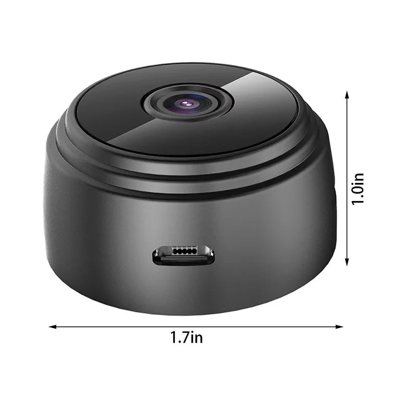 Mini Câmera de Vigilância Sem Fio - Preço Baixo É Aqui