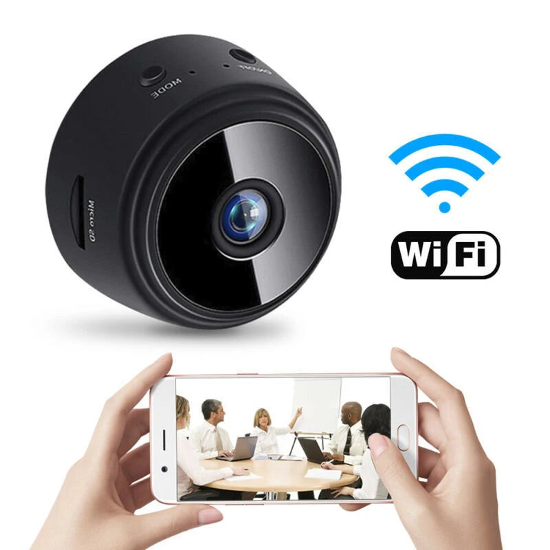 Mini Câmera de Vigilância Sem Fio - Preço Baixo É Aqui
