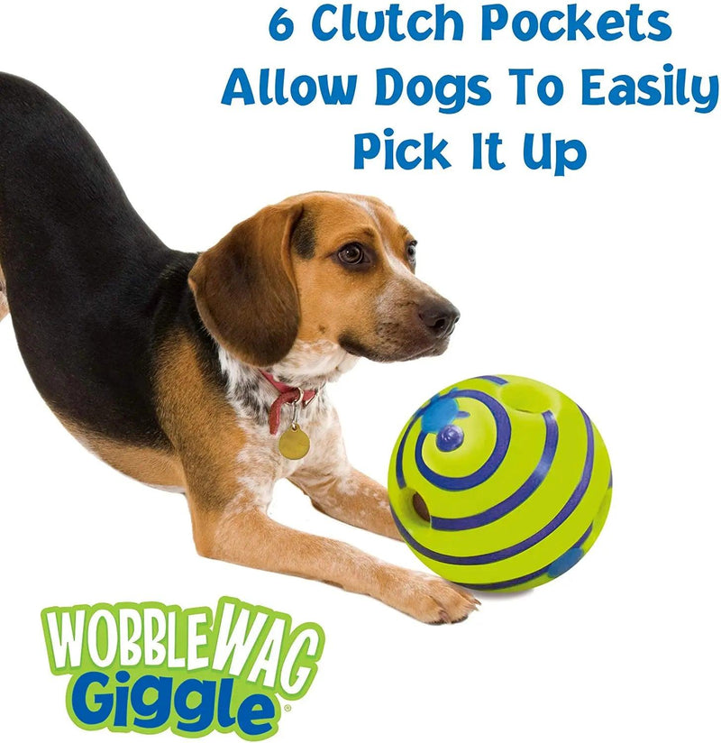 Bola De Brinquedo Interativo Do Cão Wobble Wag Toy - Preço Baixo É Aqui