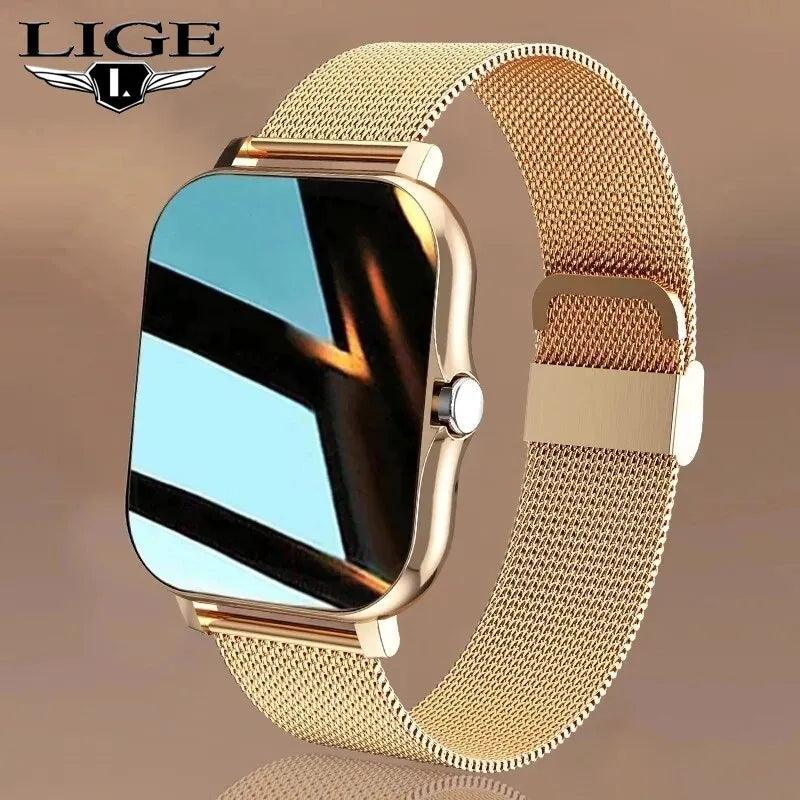 Relógio Inteligente LIGE-Full Touch Screen - Preço Baixo É Aqui