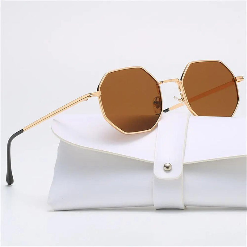 Óculos De Sol POLIGONAL - Proteção UV400 - Preço Baixo É Aqui