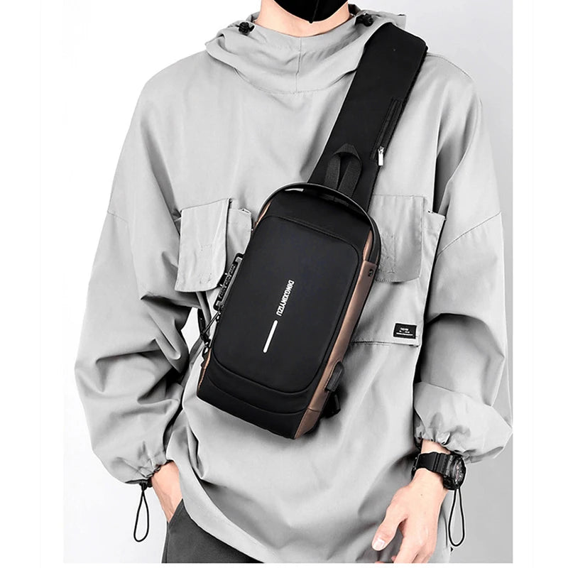 Bolsa Slim Bag™ - Mochila Anti-Furto com Senha USB - Preço Baixo É Aqui